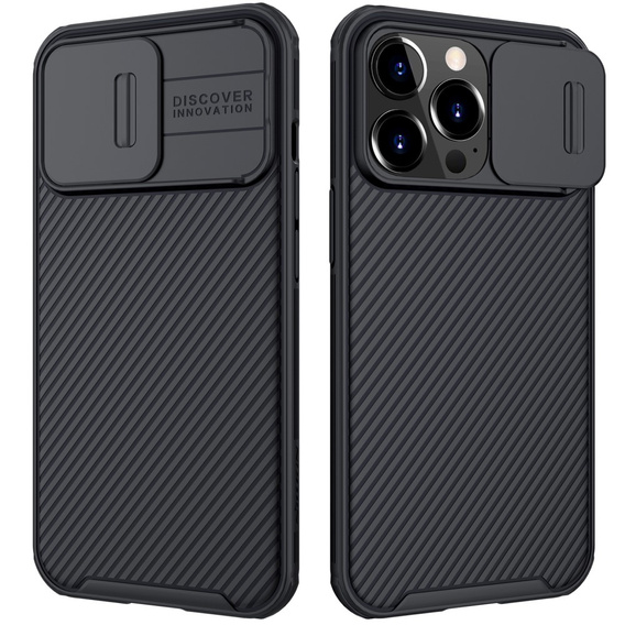 Case for iPhone 13 Pro, Armored Nillkin, CamShield Pro, blue
