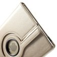 Case for iPad Air 2 9.7" 2014 TB330FU 10.95", Rotating 360, gold