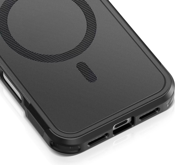 MagForce case for iPhone 17 Pro Max, for MagSafe, armoured, black