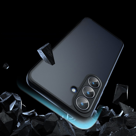 Case for Samsung Galaxy S25 FE, Fusion Hybrid, transparent / black