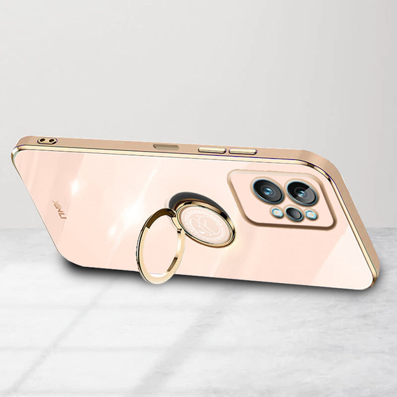 Case for Realme GT2 Pro, Electro Ring, pink