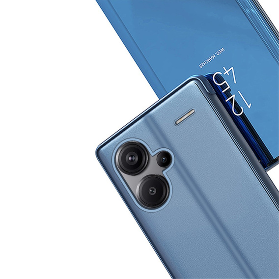 Case for Xiaomi Redmi Note 13 Pro+, Clear View, blue