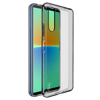IMAK Case for Sony Xperia 10 IV 5G, UX-5 Series Slim, transparent / black