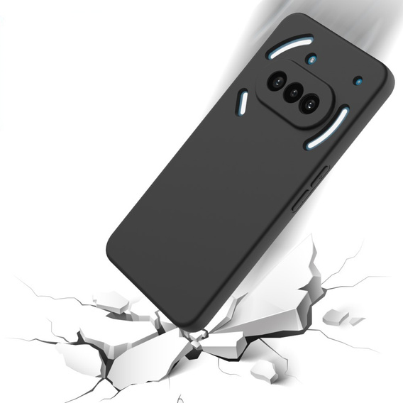 Case for Nothing Phone 3a, Silicone Lite, black