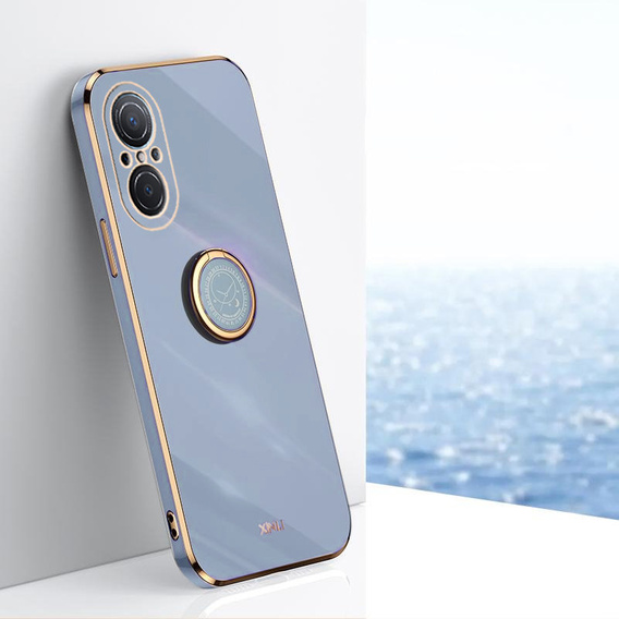 Case for Huawei Nova 9 SE, Electro Ring, blue