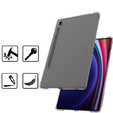 Case for Samsung Galaxy Tab S9 FE, with stylus holder, Silicone, Transparent