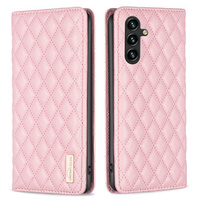 Flip case for Samsung Galaxy A35 5G, Wallet, BINFEN COLOR, pink