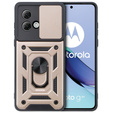 Case for Motorola Moto G84 5G, CamShield Slide, gold