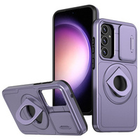 Case for Samsung Galaxy S23 FE, Military Magnet, for MagSafe, purple