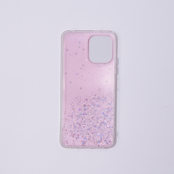 Case for Xiaomi Redmi 12, Glittery, pink