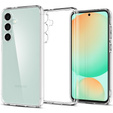 Spigen case for Samsung Galaxy S24 FE, Ultra Hybrid, transparent + 9H Tempered Glass