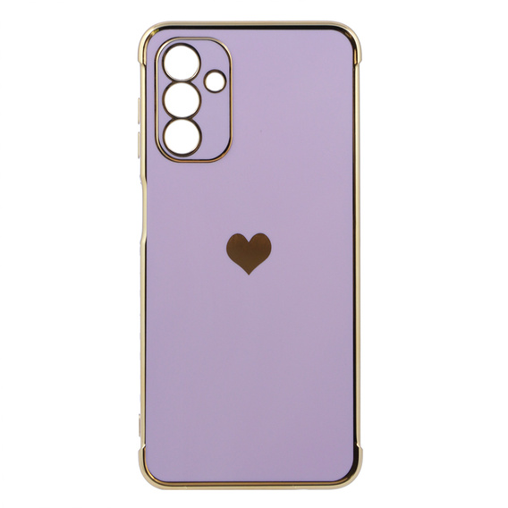 Case for Samsung Galaxy A13 5G, Electro heart, purple