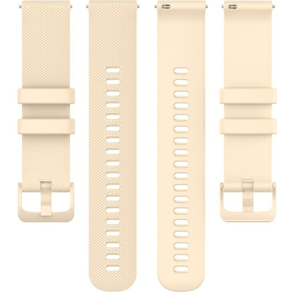 Silicone Universal Strap 20mm, beige