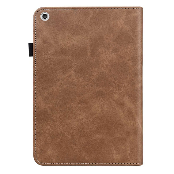 Case for Lenovo Tab M10 Plus 10.6 Gen 3 TB-125F TB-128F, Classic, with space for stylus, brown