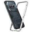 Case LUPHIE for Nothing Phone 2a / 2a Plus, Armor Bumper, silver