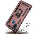 Armor Case for Samsung Galaxy M21, Nox Case Ring, pink rose gold