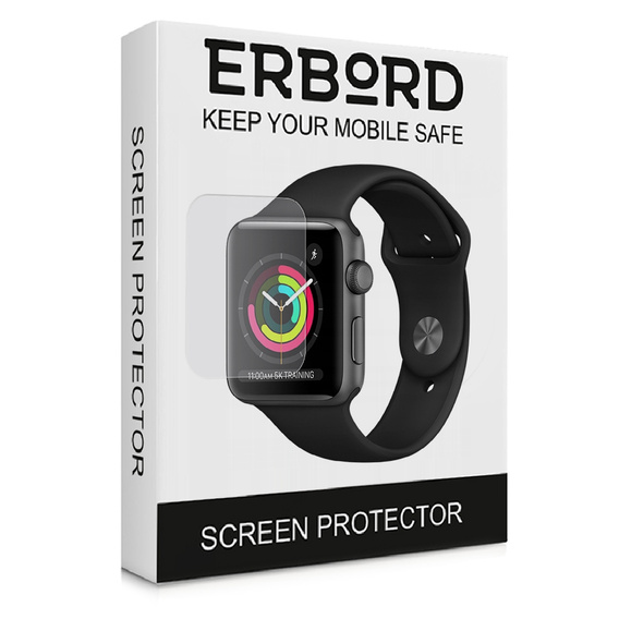 3x ERBORD hydrogel film for Apple Watch 1/2/3 38mm