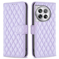 Flip case for OnePlus 12 5G, Wallet, BINFEN COLOR, purple