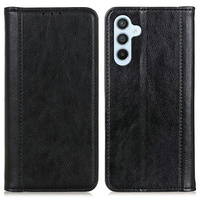 Case for Samsung Galaxy A56, Wallet Litchi Leather, black