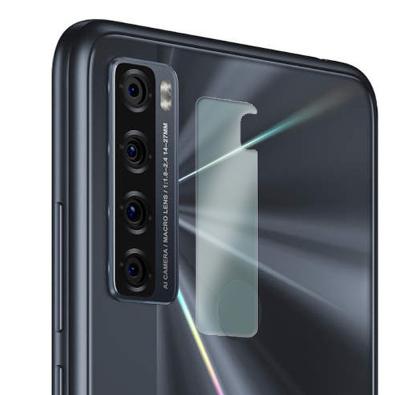 Tempered Camera Glass for TCL 20 SE, blue