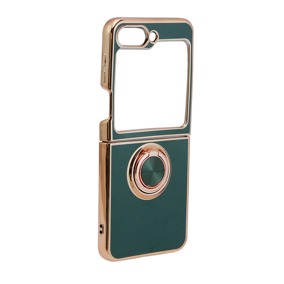 Case for Samsung Galaxy Z Flip 5 5G, Electro Ring, green