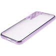 Case for Samsung Galaxy S21, Magnetic Dual Glass, purple