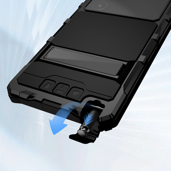 Armored case for Samsung Galaxy S25 Ultra, R-JUST, black