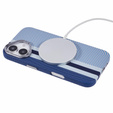 MagSafe's iPhone 16 Case, Carbon Fiber, blue