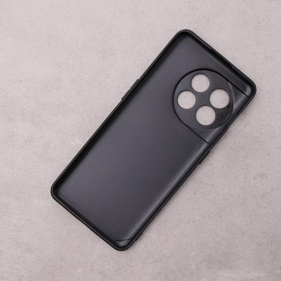 Leather case for OnePlus 11 5G, leather hybrid, black