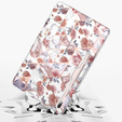 Case for Samsung Galaxy Tab S7 FE, Suritch Full Body Marble, pink