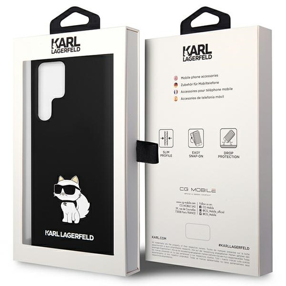 Karl Lagerfeld Silicone Choupette for Samsung Galaxy S24 Ultra