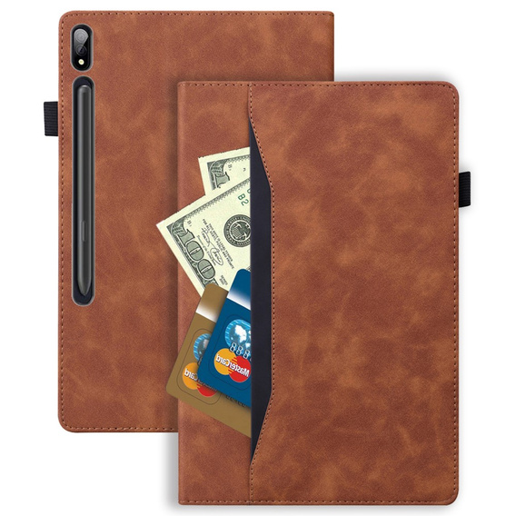 Case for Samsung Galaxy Tab S10 FE+ Plus, Classic, with space for stylus, black