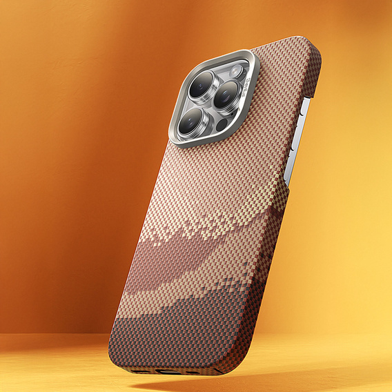 Benks Magnetic Golden Tide Kevlar 600D case for iPhone 16 Pro