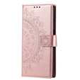 Flip case for Samsung Galaxy A55 5G, Mandala Flower, green