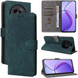 Flip case for Realme 12 5G, RFID Wallet, green