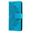 Flip case for Xiaomi Redmi Note 12 4G, Mandala, blue