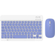 Wireless keyboard and Bluetooth mouse set for Android/Windows, purple