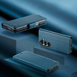 CASEME Litchi Wallet flip case for Samsung Galaxy Z Fold7 5G