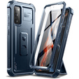 Armored case for Samsung Galaxy S20 FE, Dexnor Full Body, dark blue