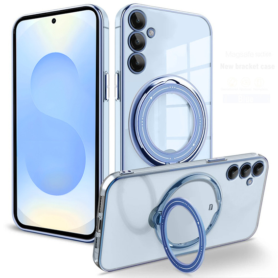 Magnetic Case for Samsung Galaxy S25+ Plus, for MagSafe, blue