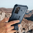 Armored case for Samsung Galaxy A25 5G, Dexnor Full Body (Two Frames), dark blue