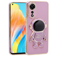 Case for Oppo A78 4G, Astronaut, purple