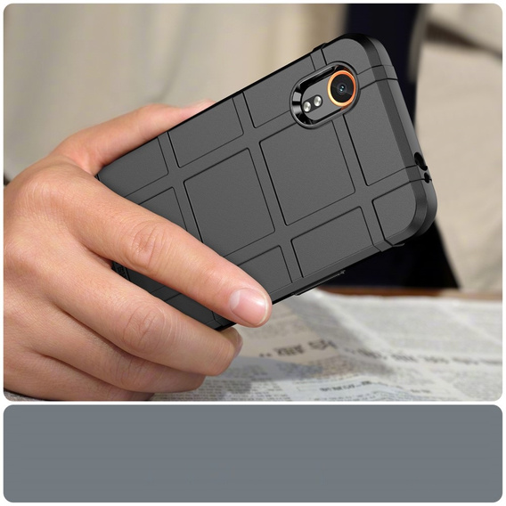 Case for Samsung Galaxy Xcover 7, Rugged Shield, black