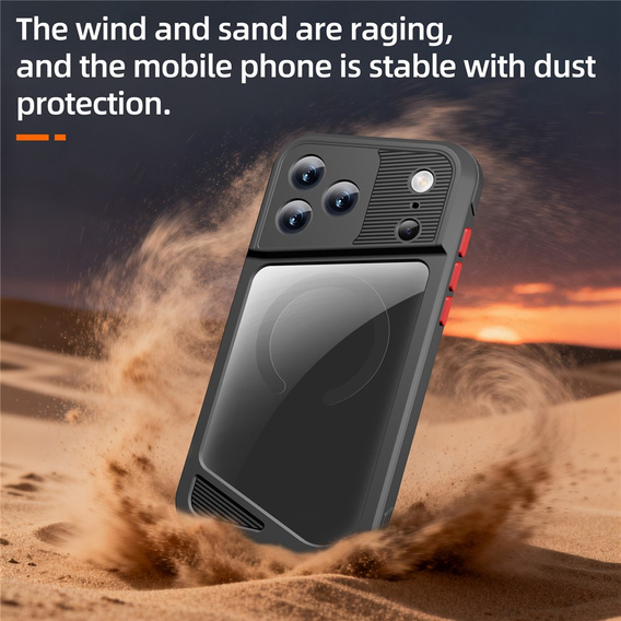 SHELLBOX GTM IP68 waterproof case with MagSafe for iPhone 17 Pro Max