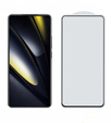 3D Tempered Glass for Xiaomi Poco F6, black frame