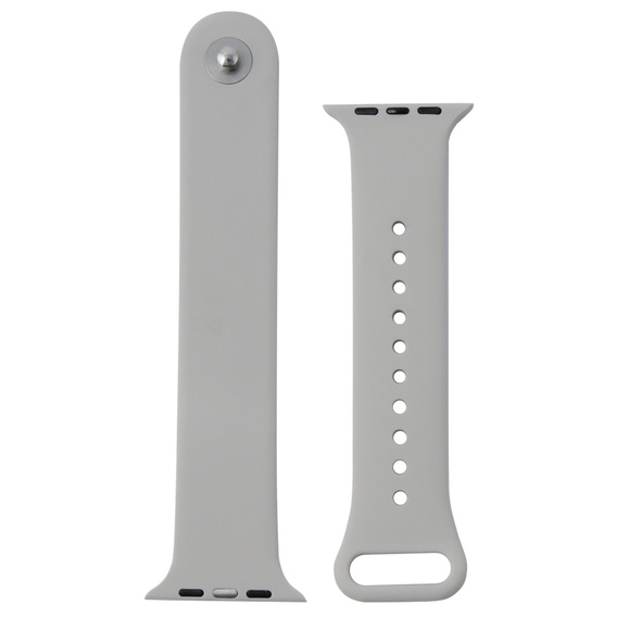 Silicone strap for Apple Watch 1/2/3/4/5/6/7/8/SE/ULTRA 42/44/45/49mm - Black