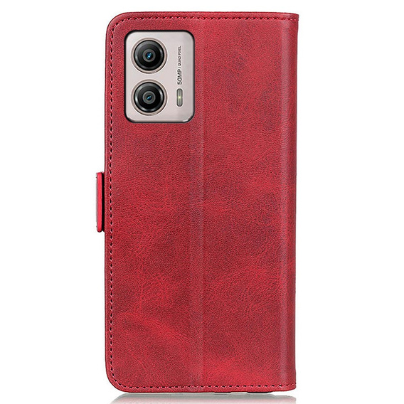 Flip case for Motorola Moto G53 5G / G13 / G23, Wallet, red