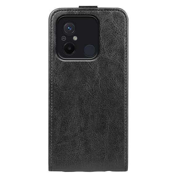 Flip case for Xiaomi Redmi 12C, Flip, black