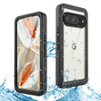 IP68 Waterproof Case for Google Pixel 9, Redpepper, black