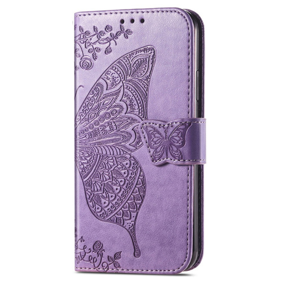 Flip case for Samsung Galaxy A56, Butterfly, purple